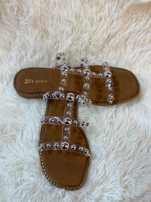 Clear Strap Flats