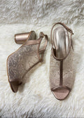 Net Heel Sandals